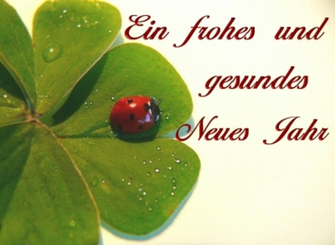 Ein gesundes neues Jahr!